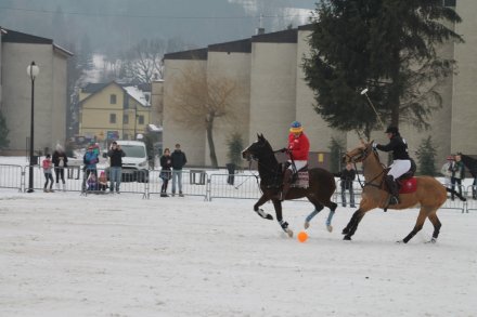 Zawodnicy podczas meczu